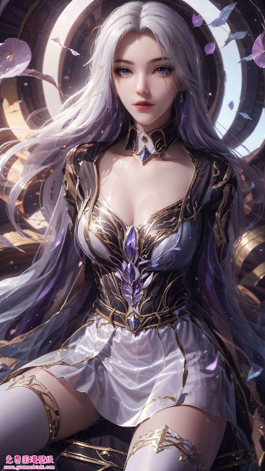 每当壁纸在iPhone上缓缓亮起画中的凌落宸