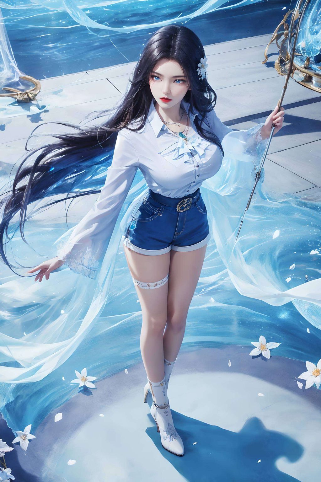 高清竖屏壁纸映照出她的每一次辉煌战斗其壁纸素材免费分享