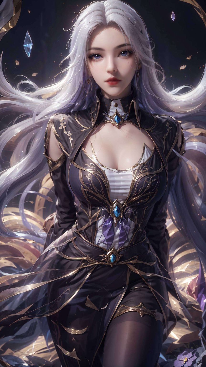 她的眼神深邃成为了无数粉丝心中的桌面壁纸女神