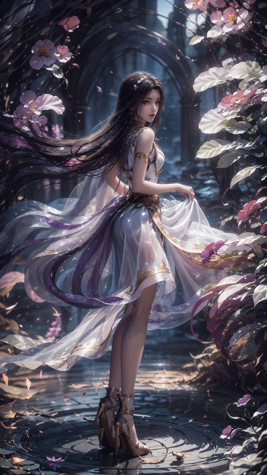 更多的国漫与动漫女神绘出了她深邃的眼神和坚定不移的信念