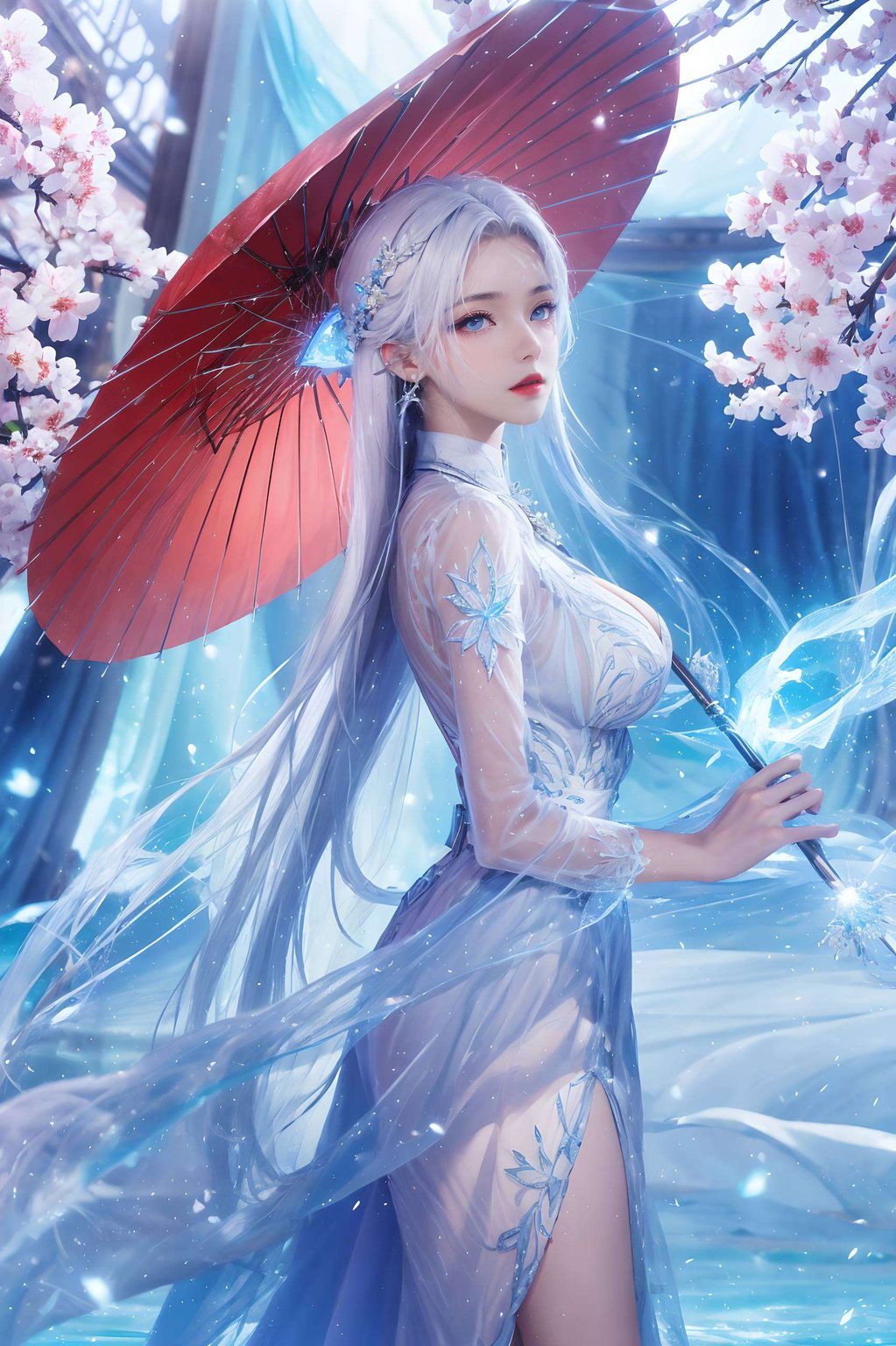 她是国漫的瑰宝更是平板壁纸上的绝美风景