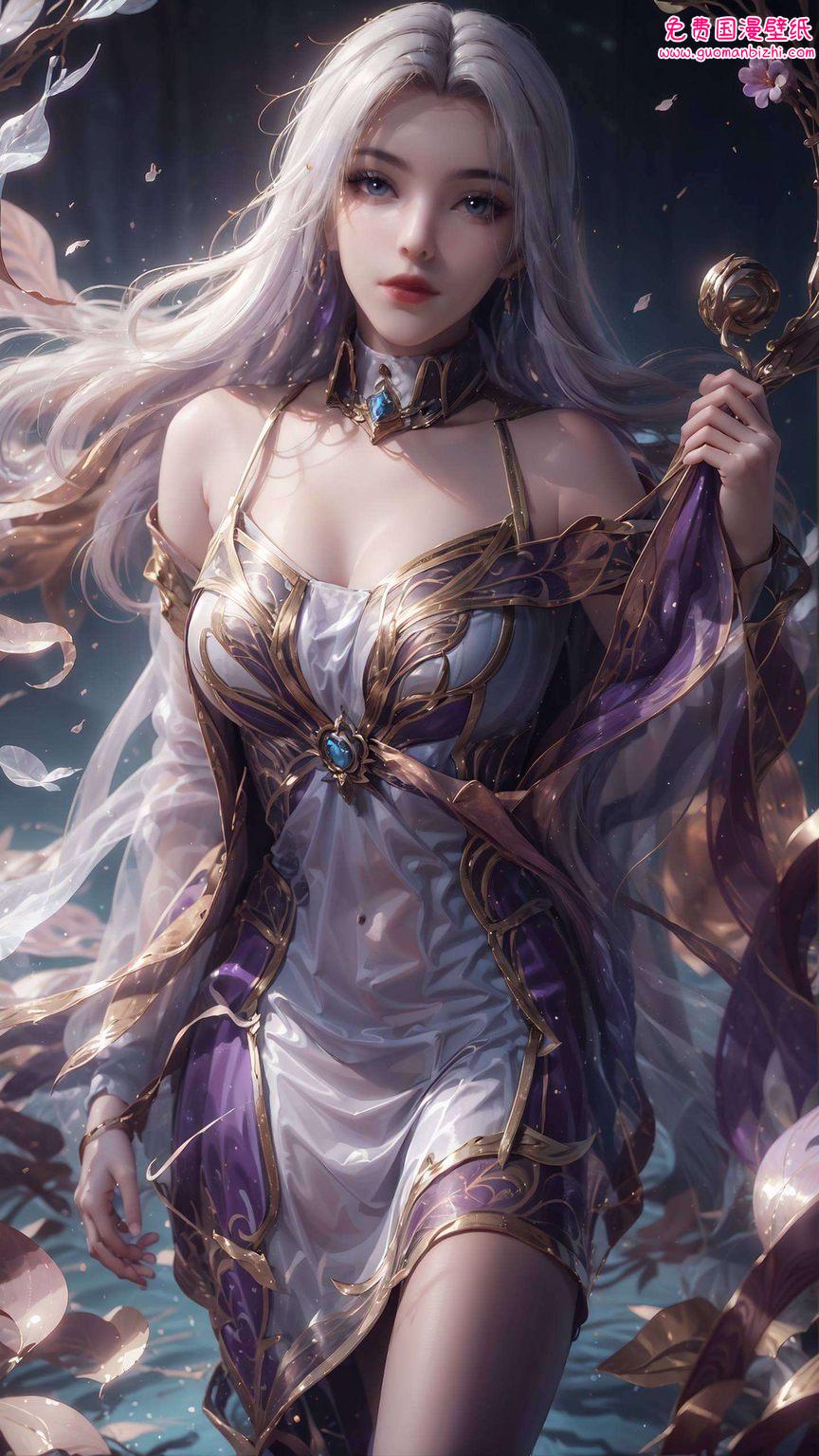 宛若仙子降临人间她的每一个眼神、每一次微笑