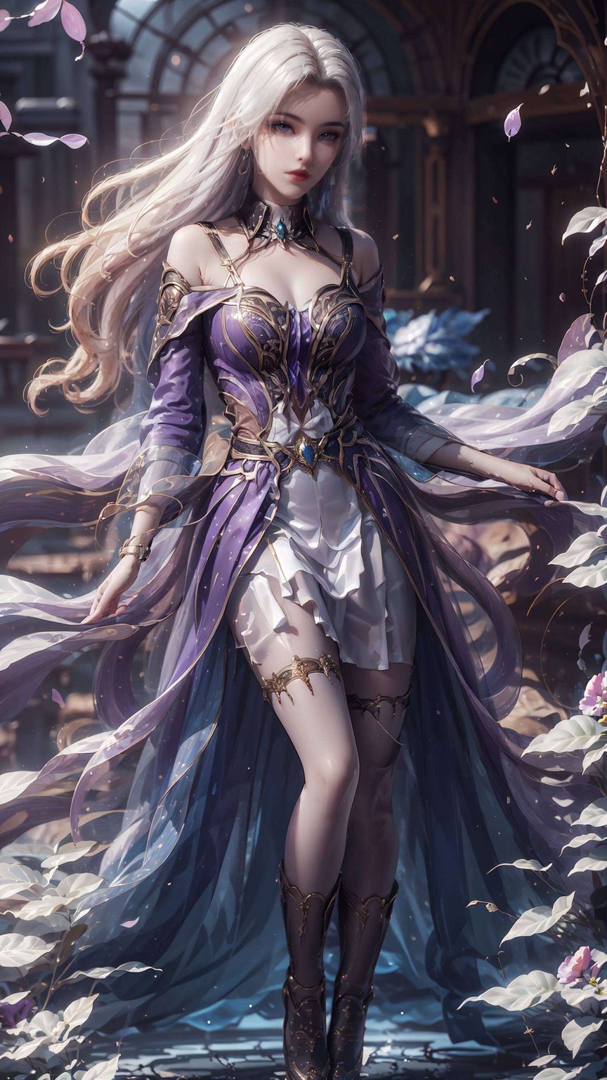 今天给大家带来一款超级养眼的国漫女神——来自《斗罗大陆》的凌落宸高清壁纸！这位美少女不仅颜值爆表保证让你的屏幕瞬间变身仙境！😍🌸✨