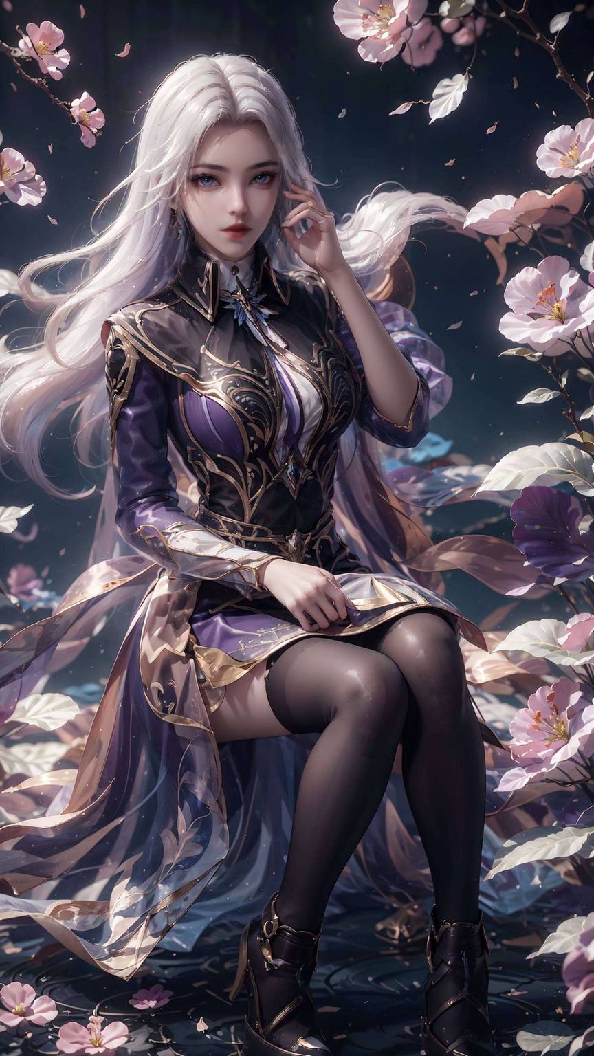 国漫女神凌落宸翩翩起舞她的风采犹如《绝世唐门》中的绝艳一笔