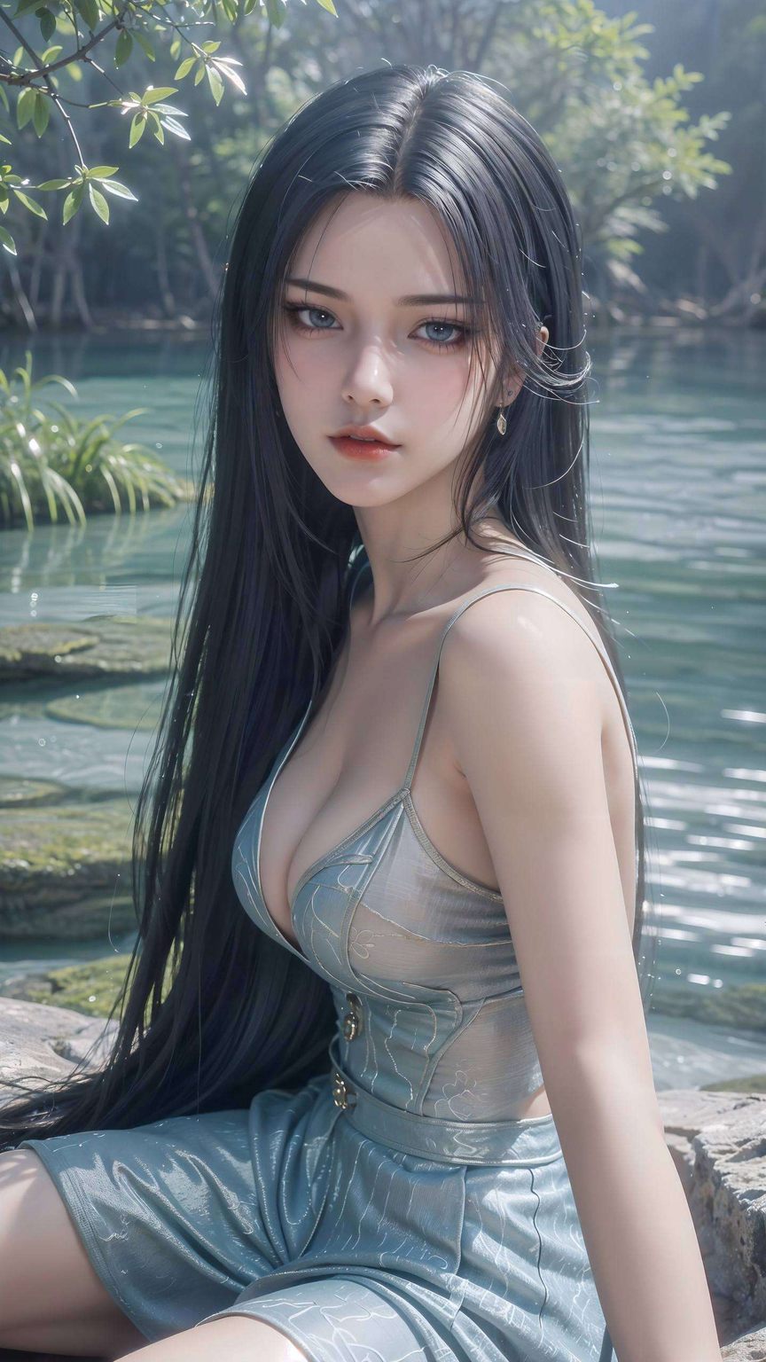 让人沉醉于那份静谧的玄幻之美凌落宸如同一抹清冷的月光