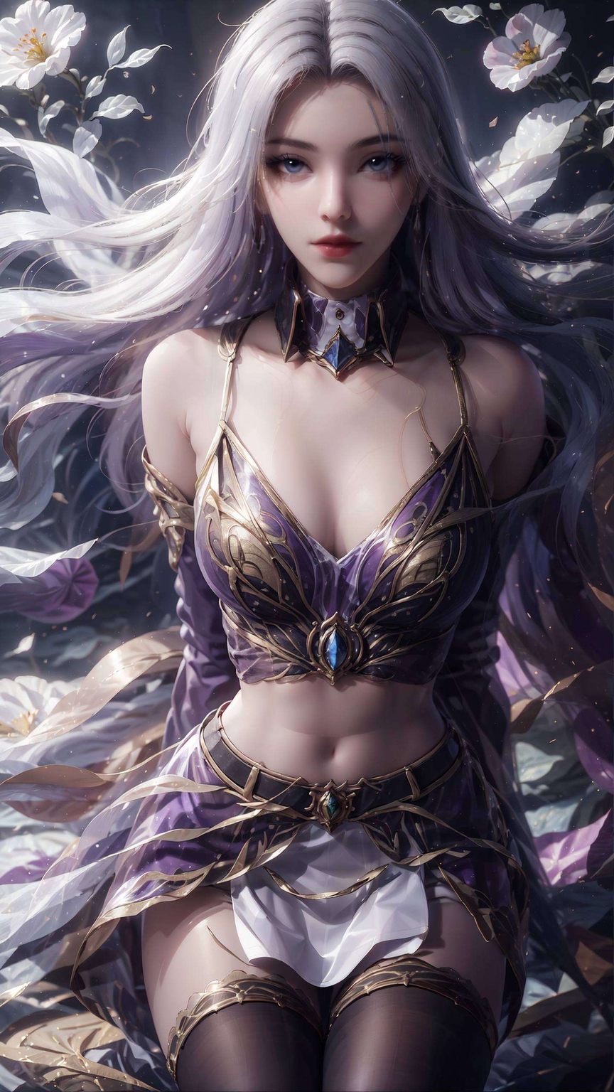 仿佛绘就了一幅绝美的画卷感叹着这份不灭的美丽