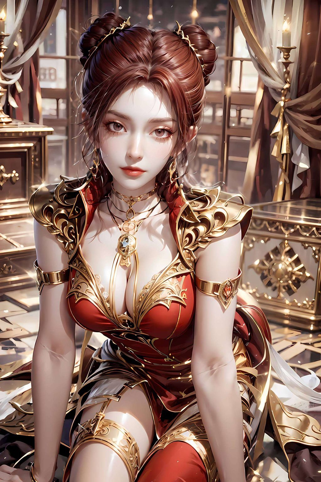 这国漫女神你的iPhone 1920x1080屏幕上