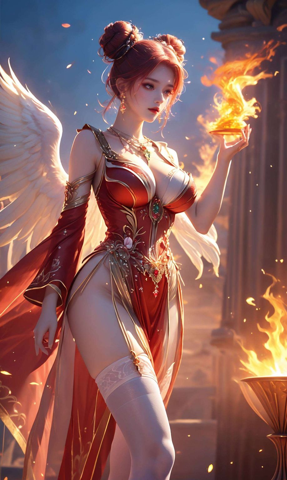 谁敢说她不是国漫美女中的战斗机？这样的马小桃仿佛一触即发