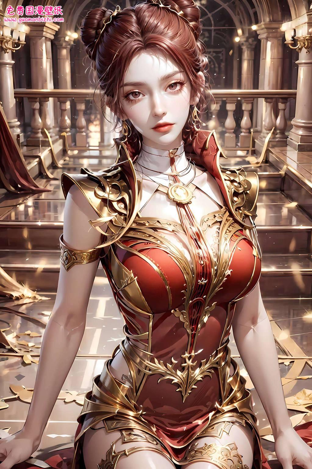 壁纸上的她各位极简炫彩控们