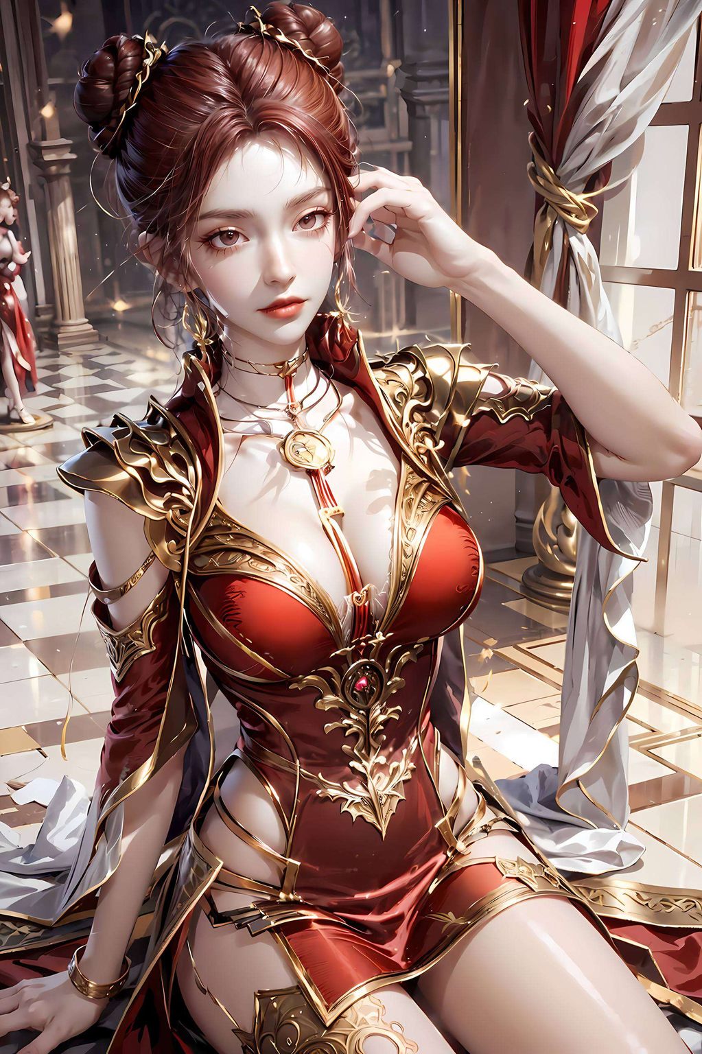 她的正脸高清壁纸马小桃的倩影轻轻舞动