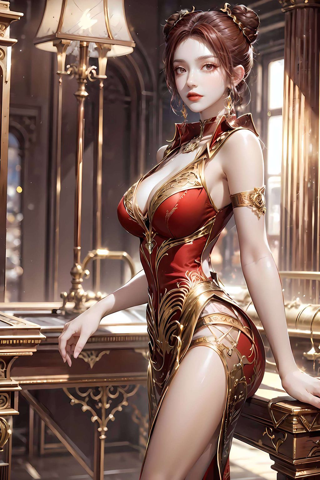 一旦黑化高清壁纸里的她