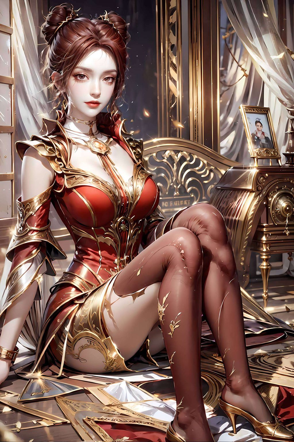 更是拥有一颗小调皮的心哦！快来看看她的高清美图和国漫女神马小桃一起