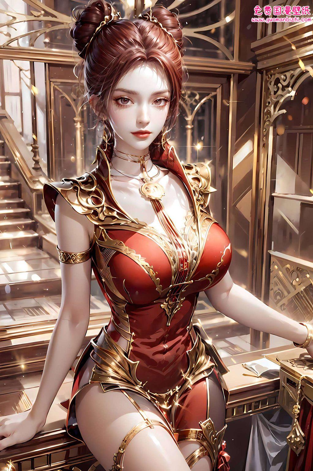 她的风采不仅让人感叹国漫之美画中有诗