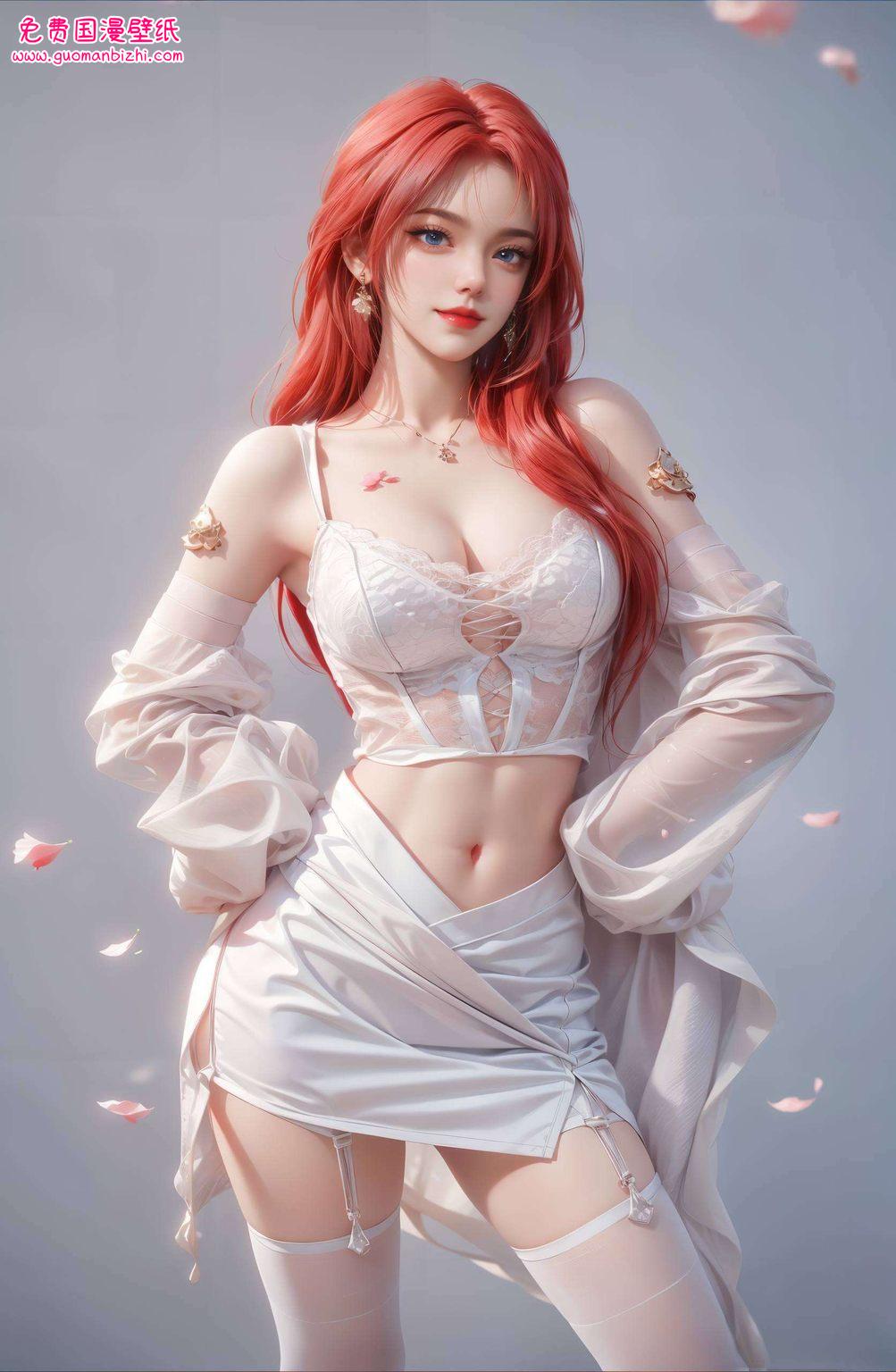 她们每一位都是精心勾勒的动漫美女