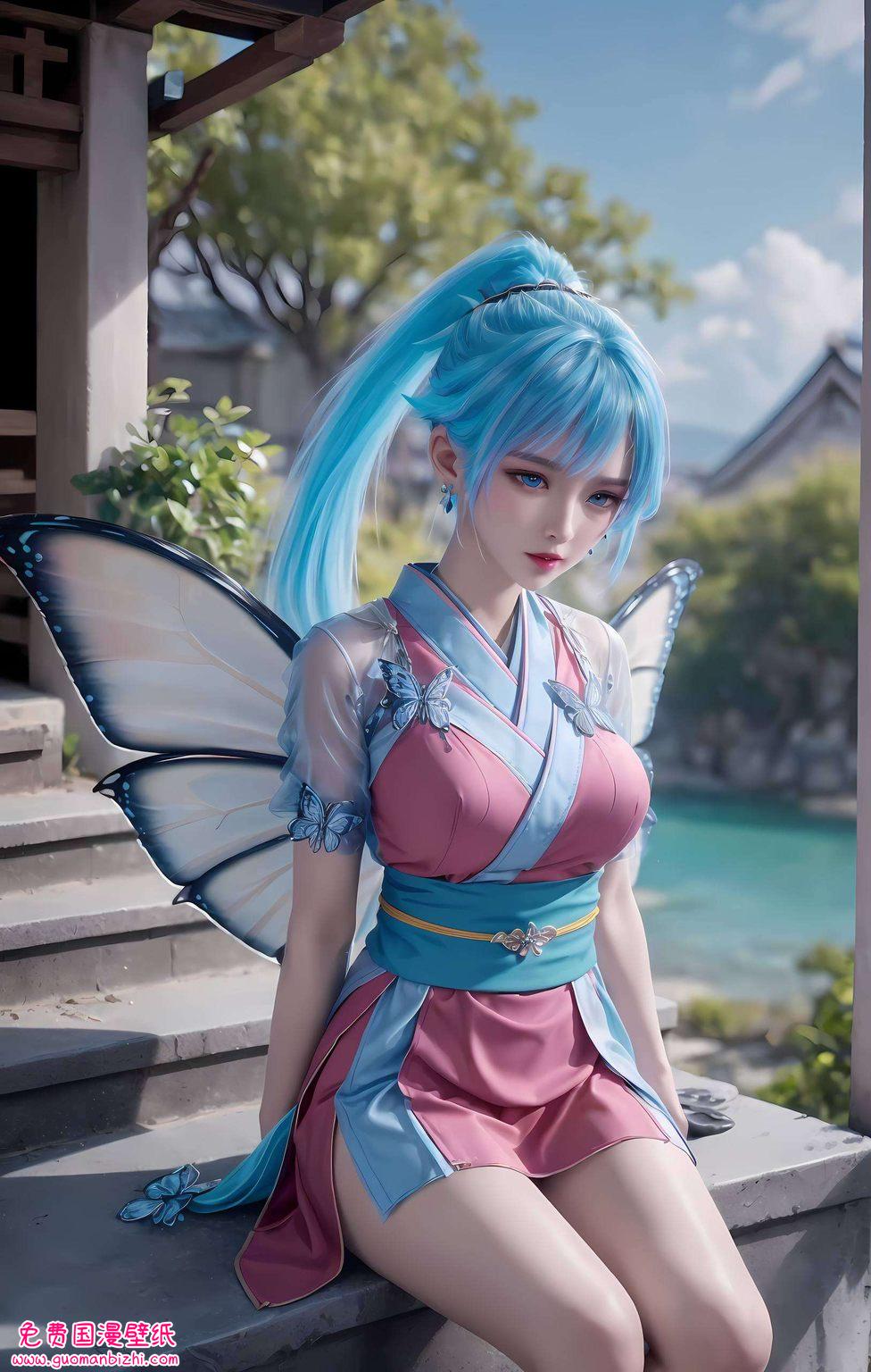 都会忍不住嘴角上扬这位国漫美女不仅玄幻气质十足