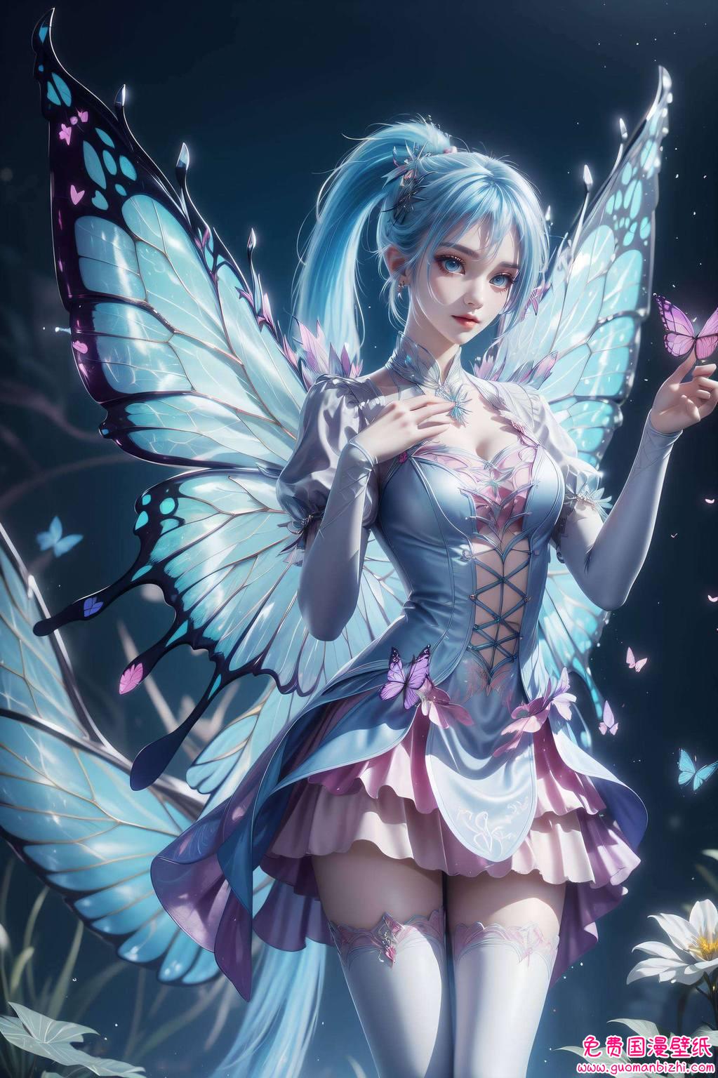 将这样的壁纸设置为背景更是每一位国漫爱好者的信仰与荣耀