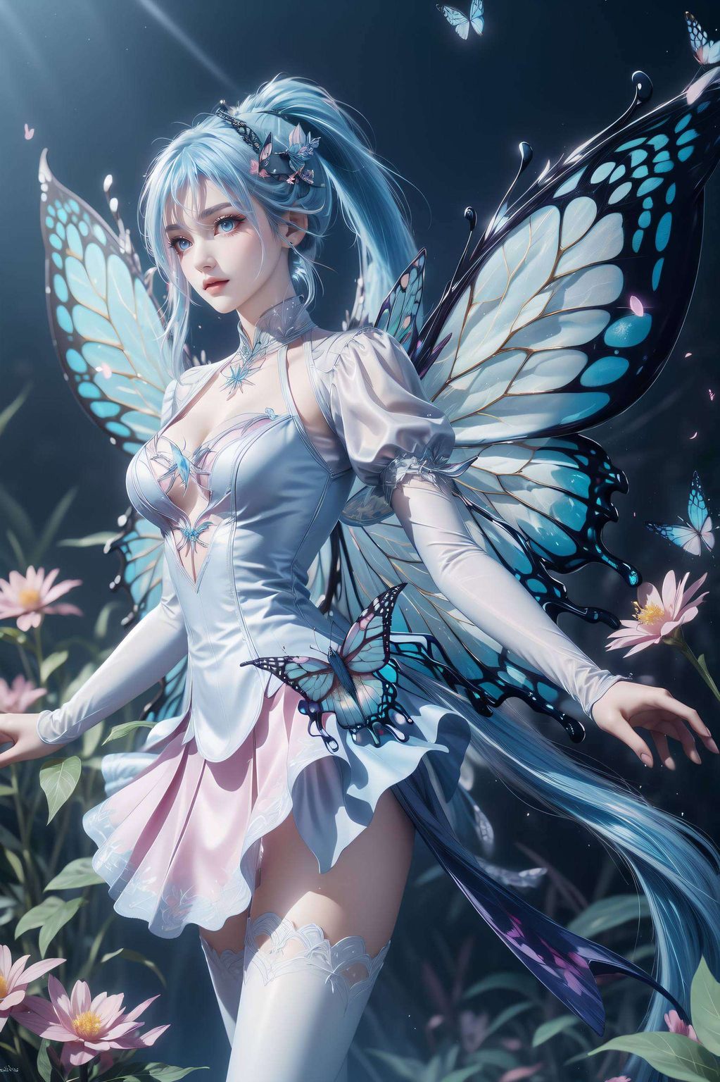 如同壁画中走出的仙子既古典又不失灵动