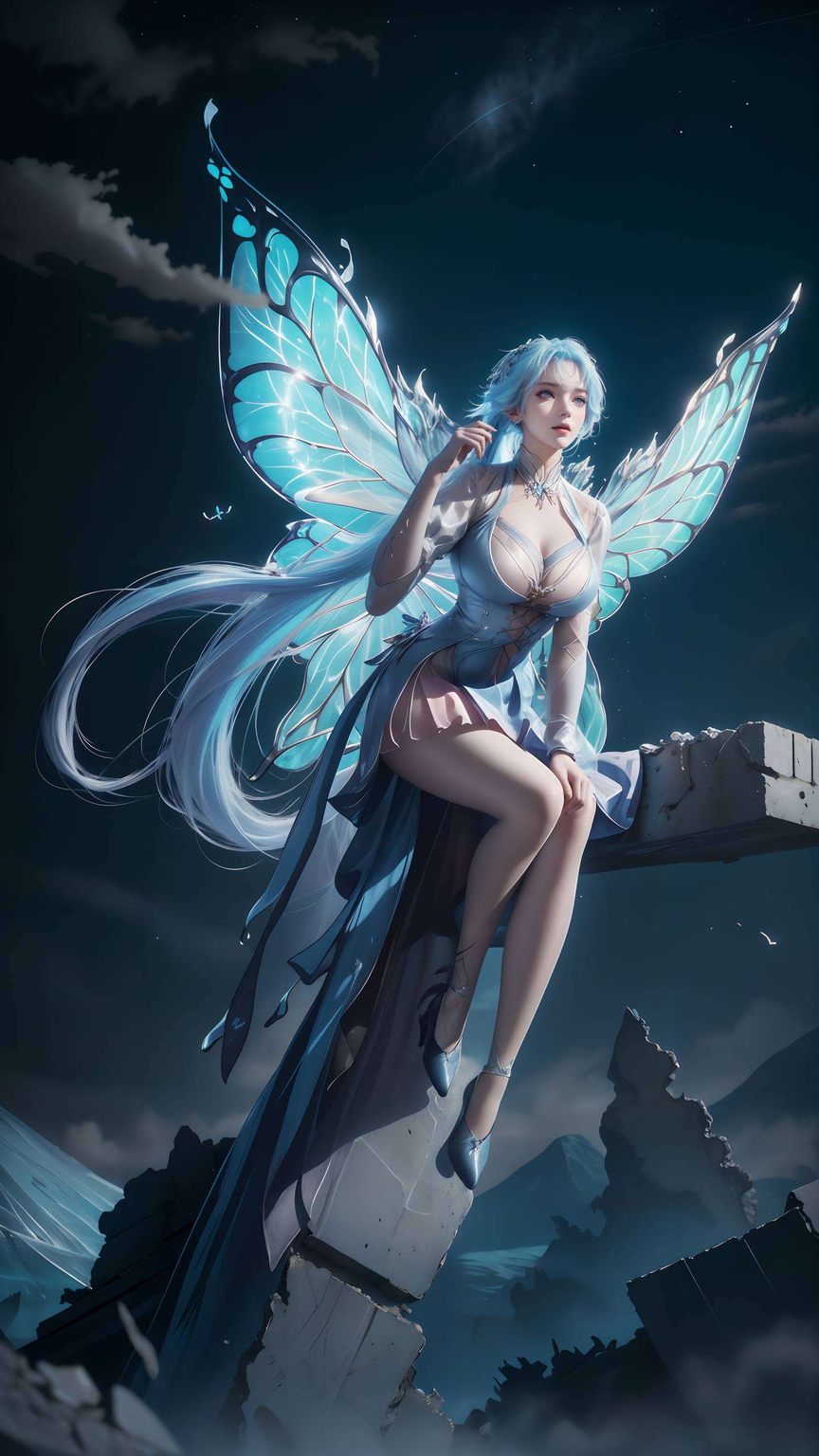 动漫美女的形象唐舞桐的美貌与玄幻气息交织