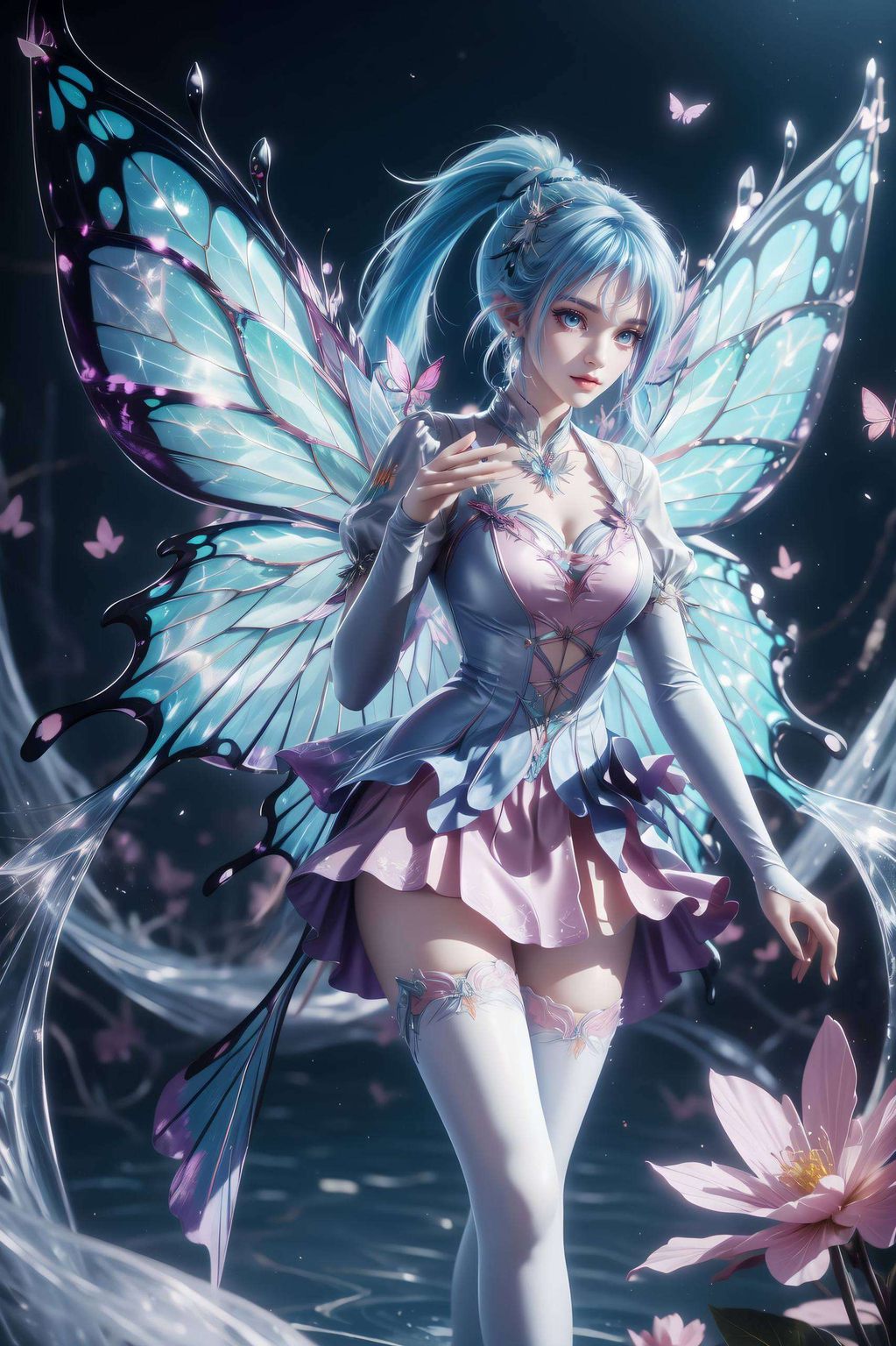 她是《绝世唐门》中的高冷女神哎呀呀