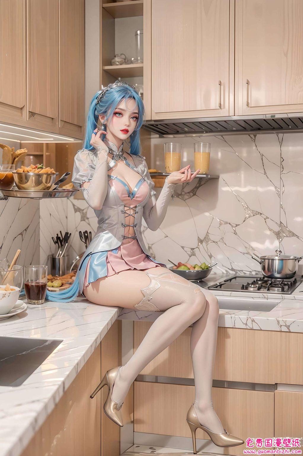 唐舞桐那优雅的身姿漫步在国漫的绚烂画卷中