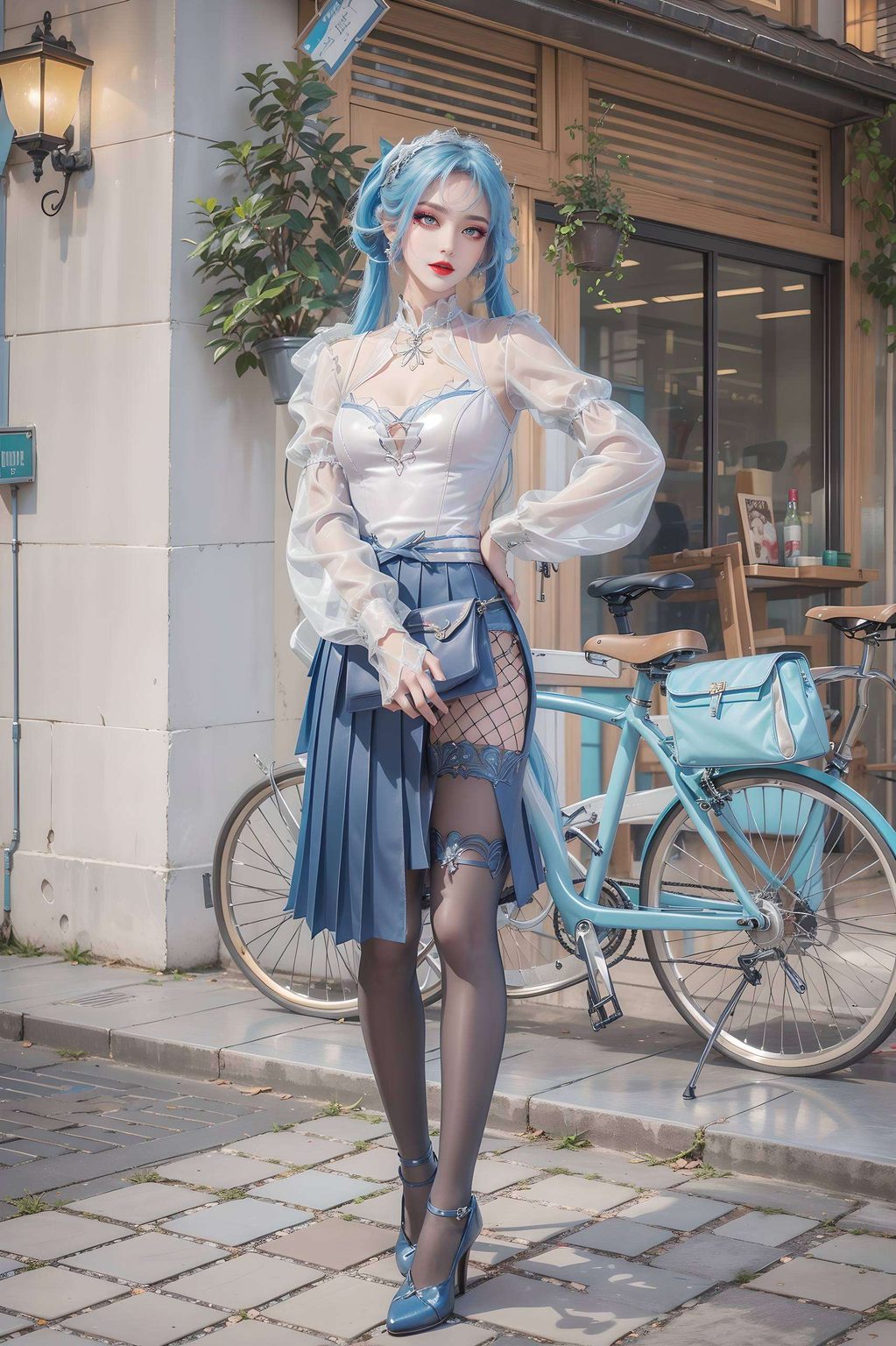 这位国漫美女以她的方式