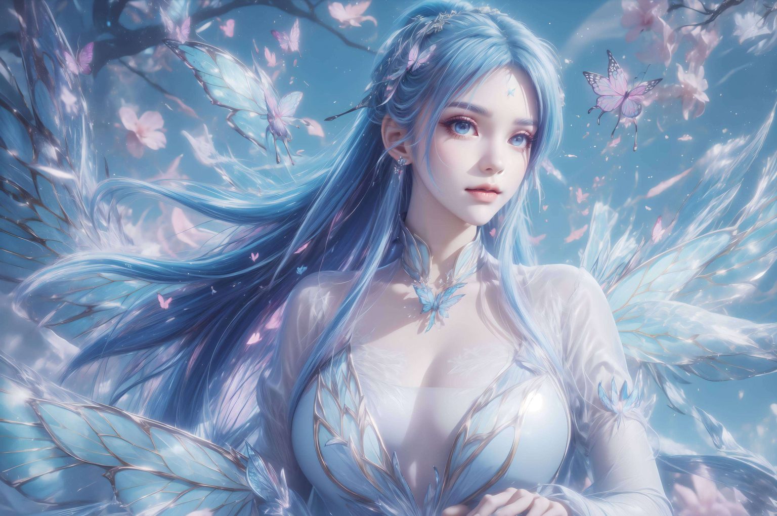 她的眼神中藏着深深的智慧共同描绘出一幅幅令人心动的玄幻画卷