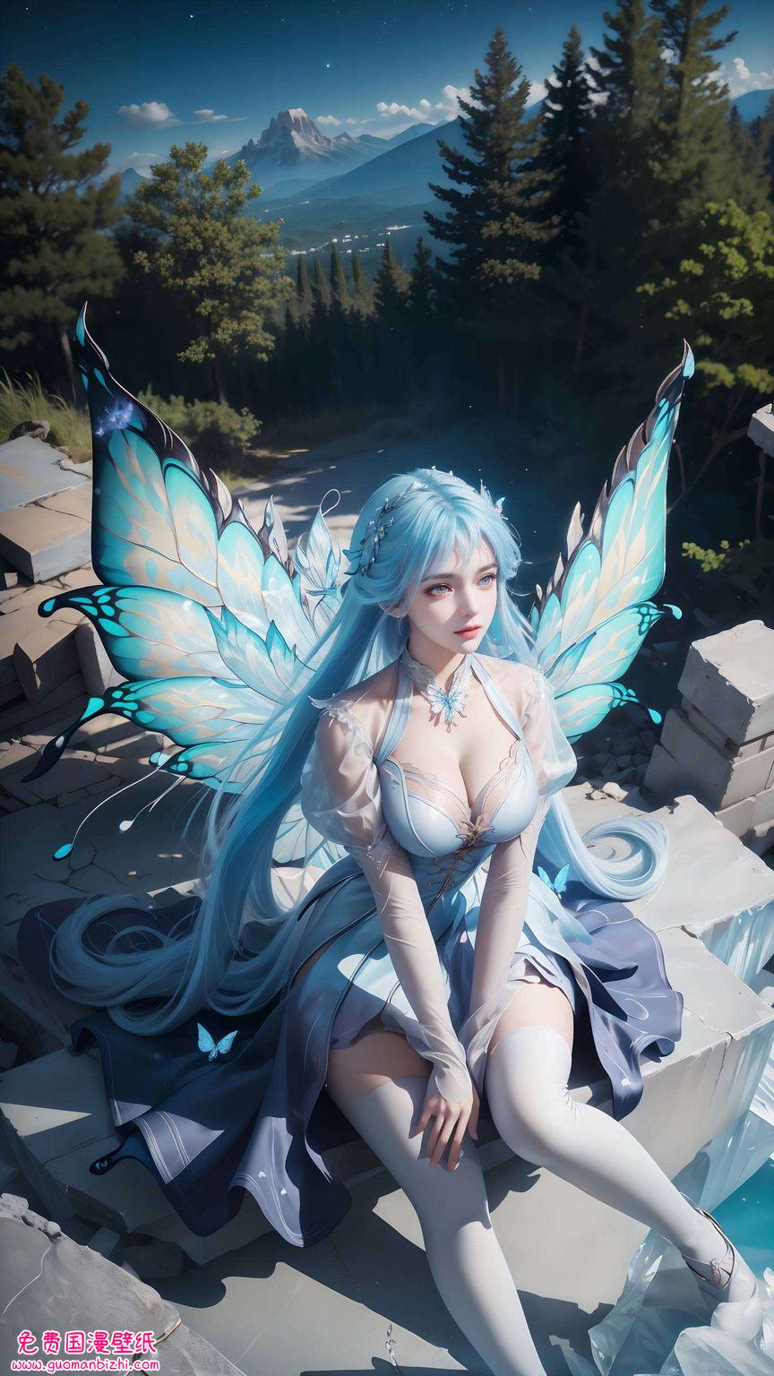 今天给大家带来一款超级炫彩的壁纸哦！🎨 这不是那个在《绝世唐门》里大放异彩的唐舞桐嘛？😍 她不仅是我们心中的国漫女神还偷偷升级成了神王呢！看这壁纸