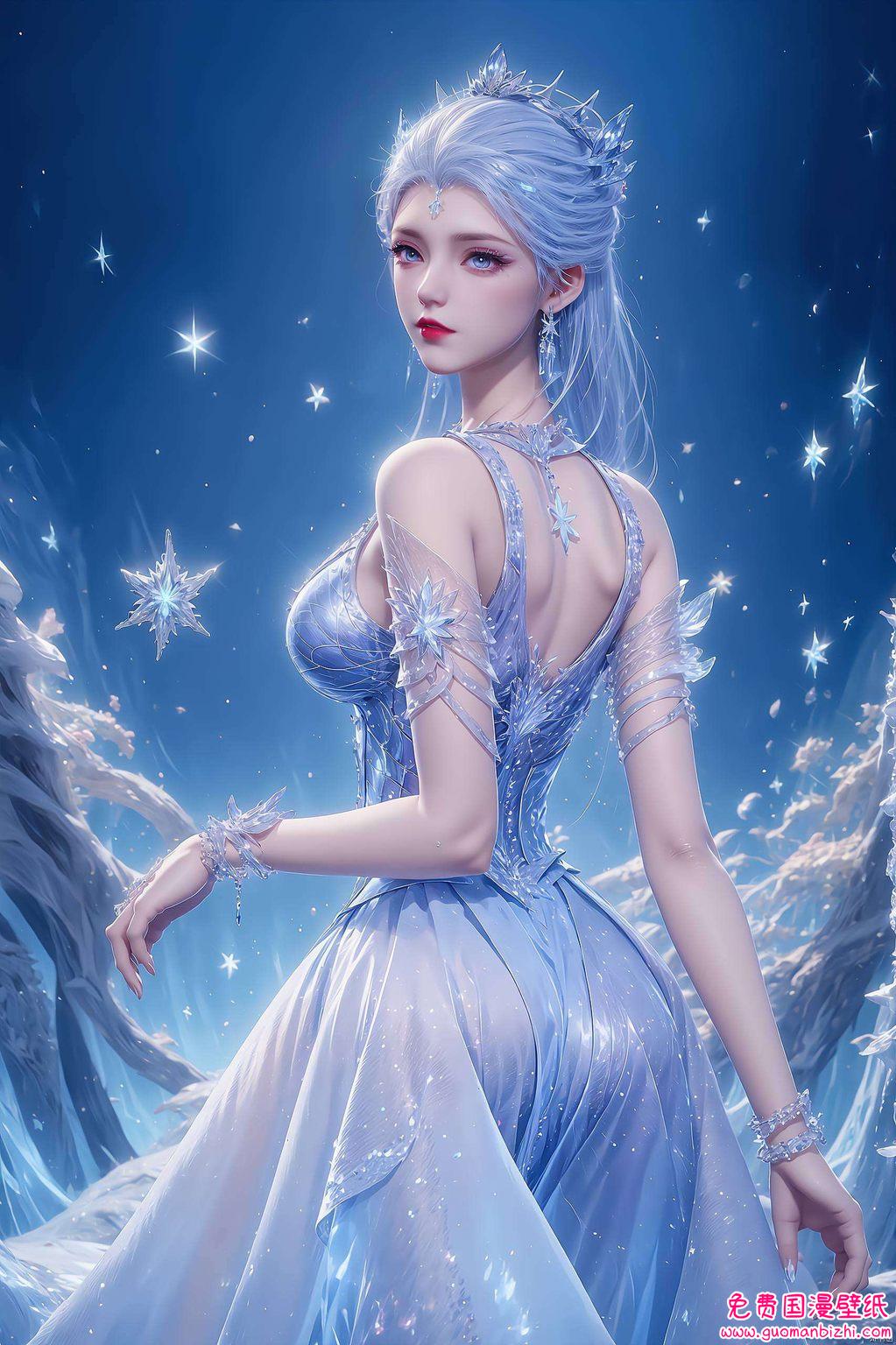 雪域飘渺这款绝世唐门雪女篇壁纸