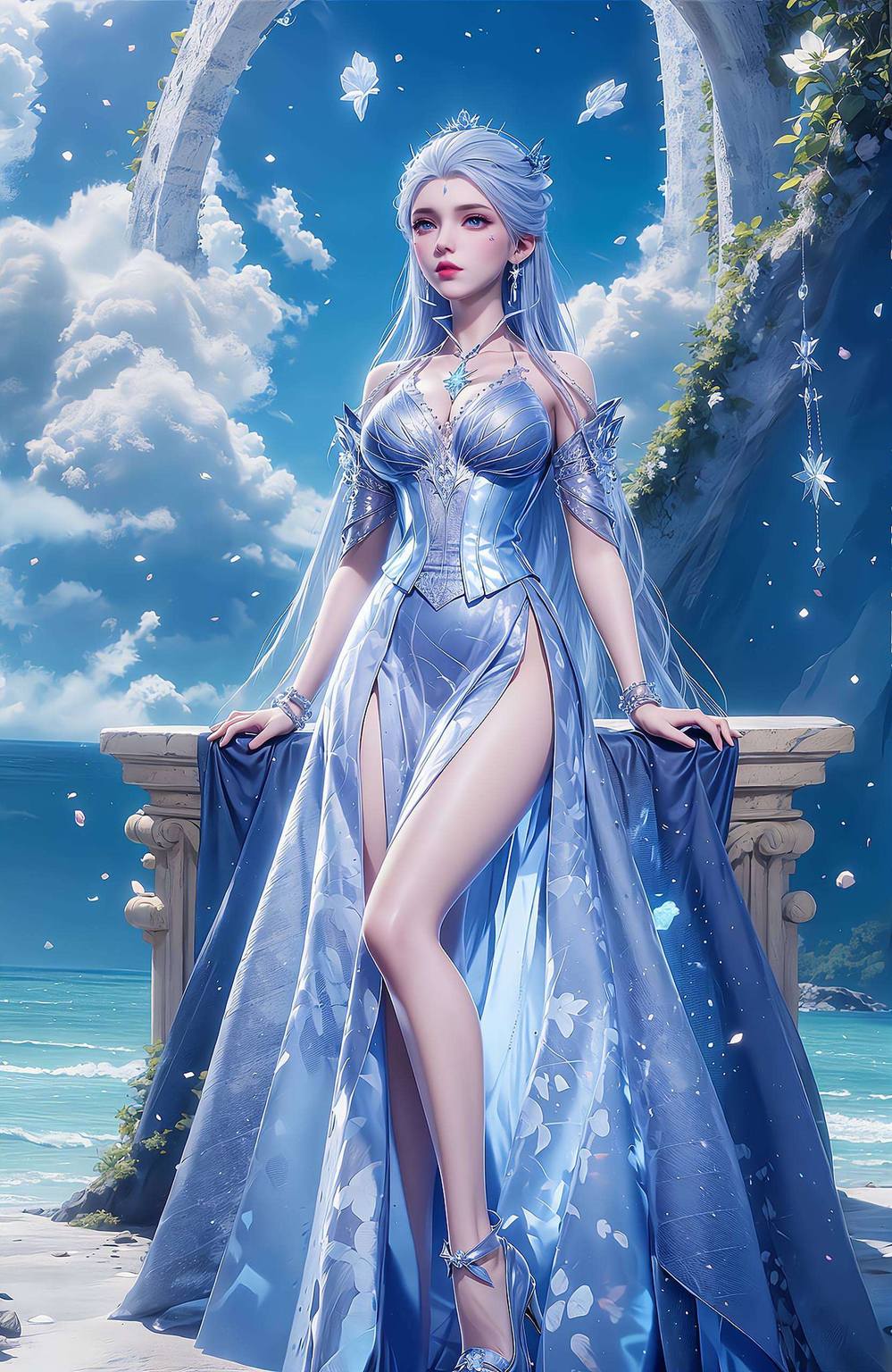 绝世唐门的韵味与国漫美女的灵动便交织在一起她的每一次凝眸
