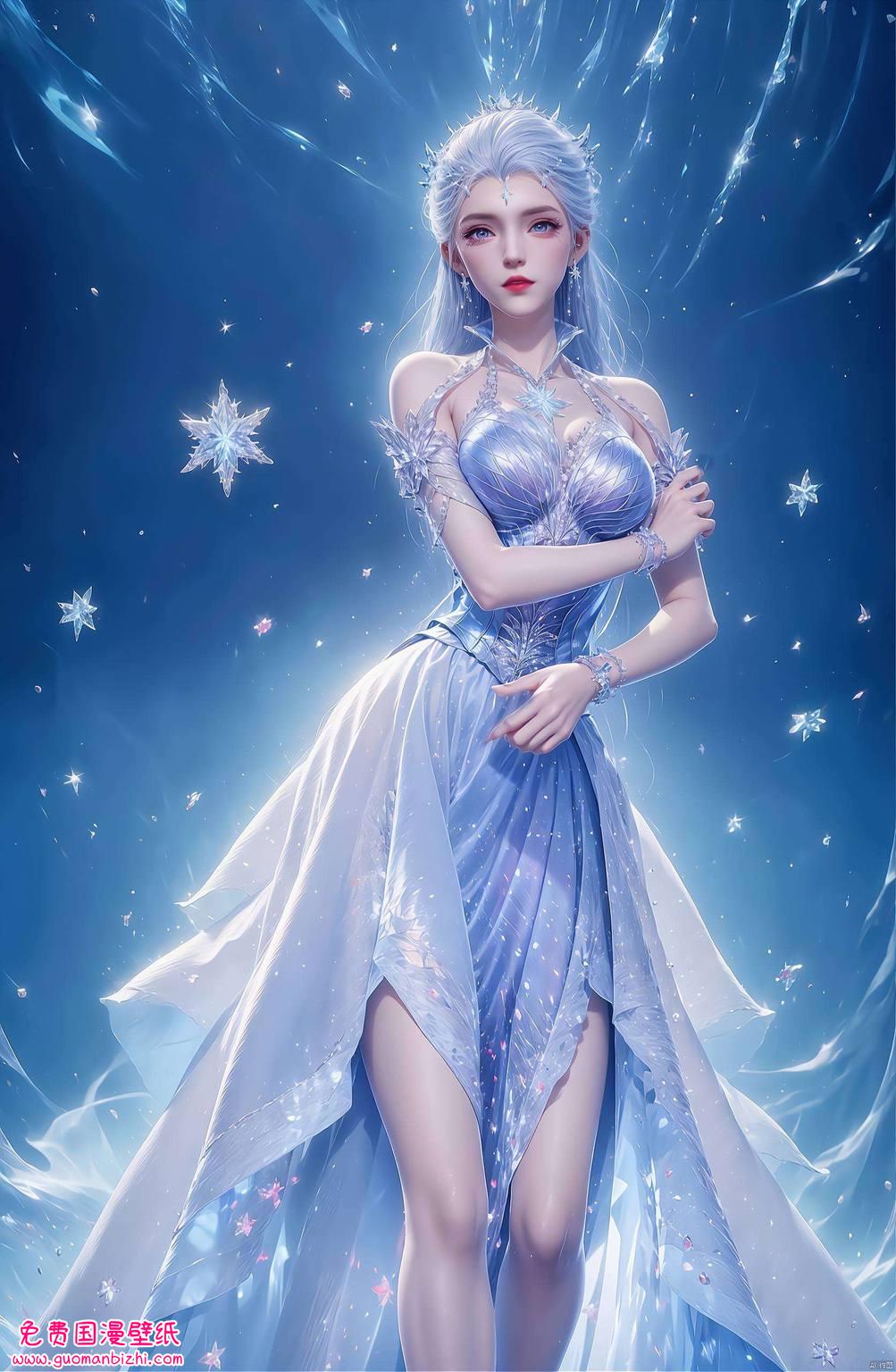 让你的手机瞬间变身炫彩壁纸仿佛从玄幻世界里走出的绝世美女