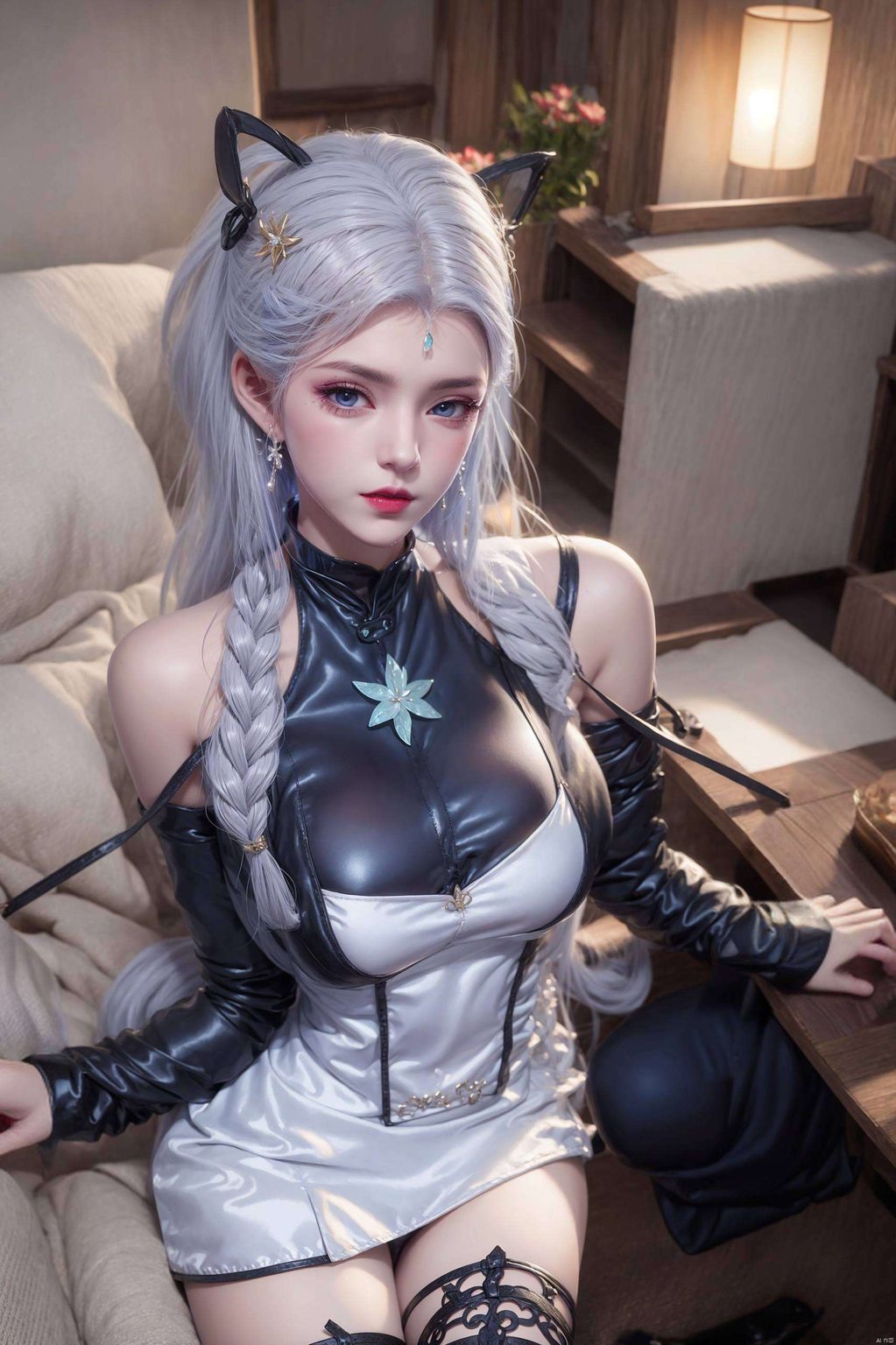 她是国漫中的女神级人物嘿