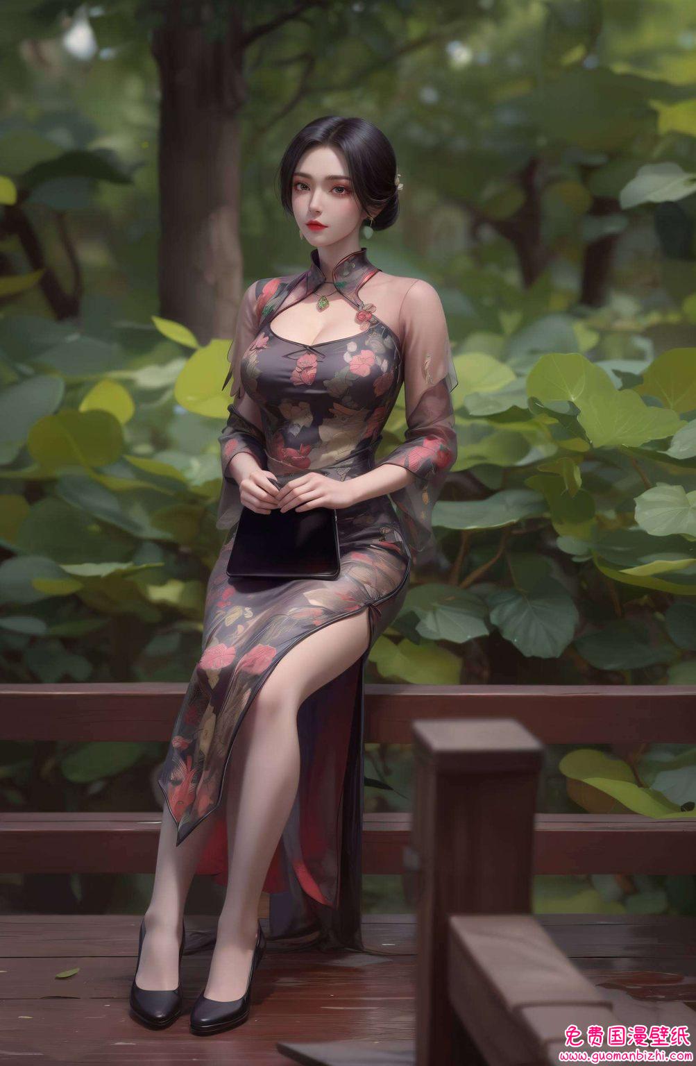 保管让你的手机瞬间变身玄幻仙境今儿给大家介绍一款绝美的国漫壁纸——即墨花雪