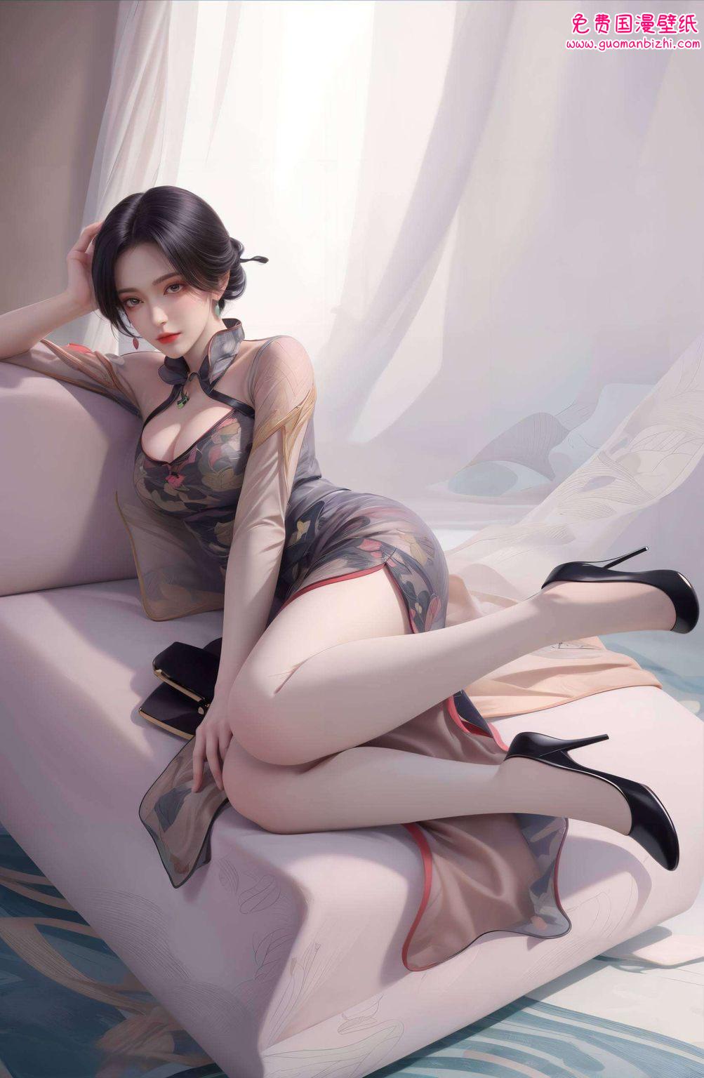 真是让人忍不住想给她递上一块手帕偏偏这款壁纸里