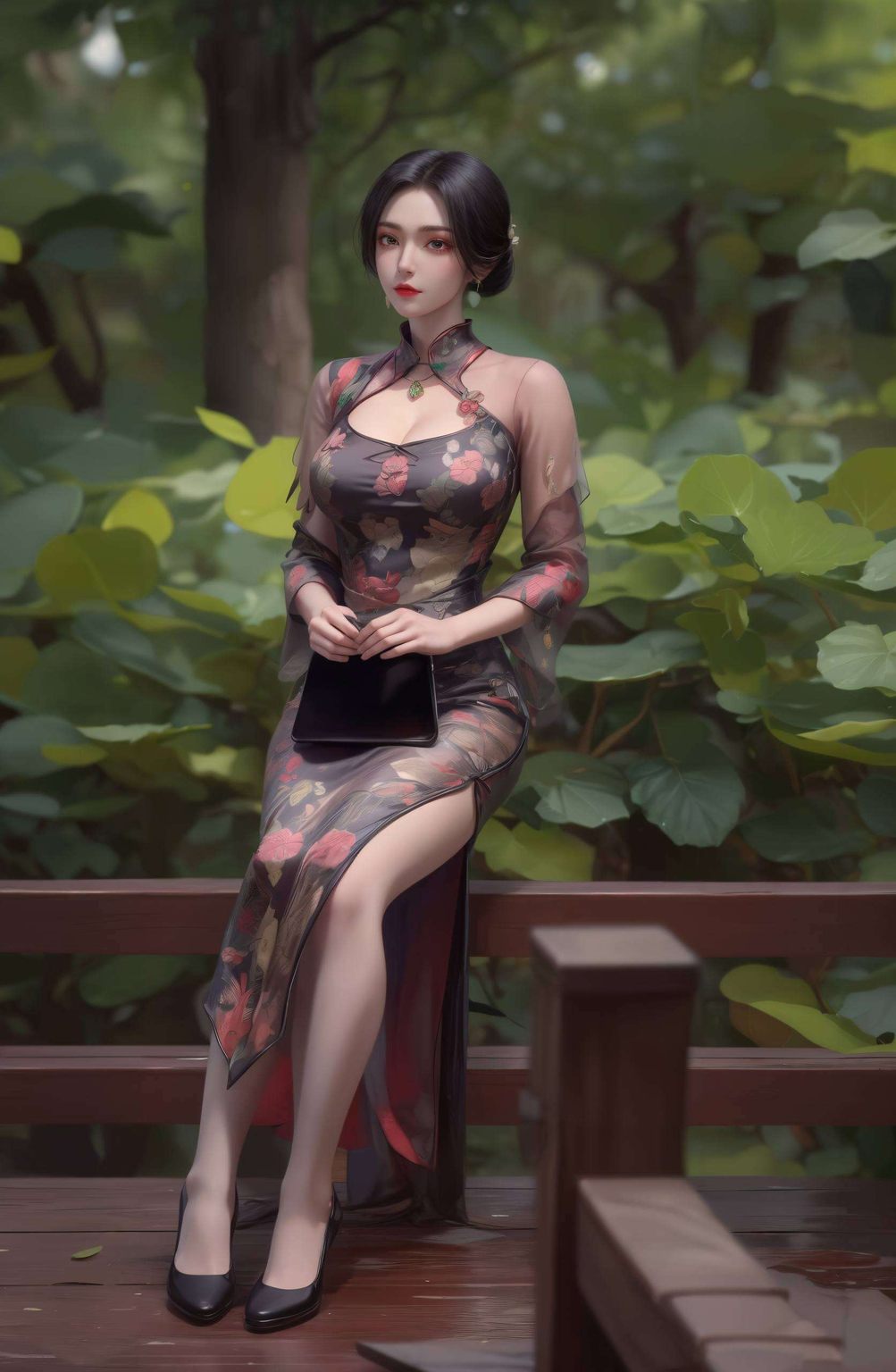 如同君有云中那抹最亮的色彩她的每一次眨眼