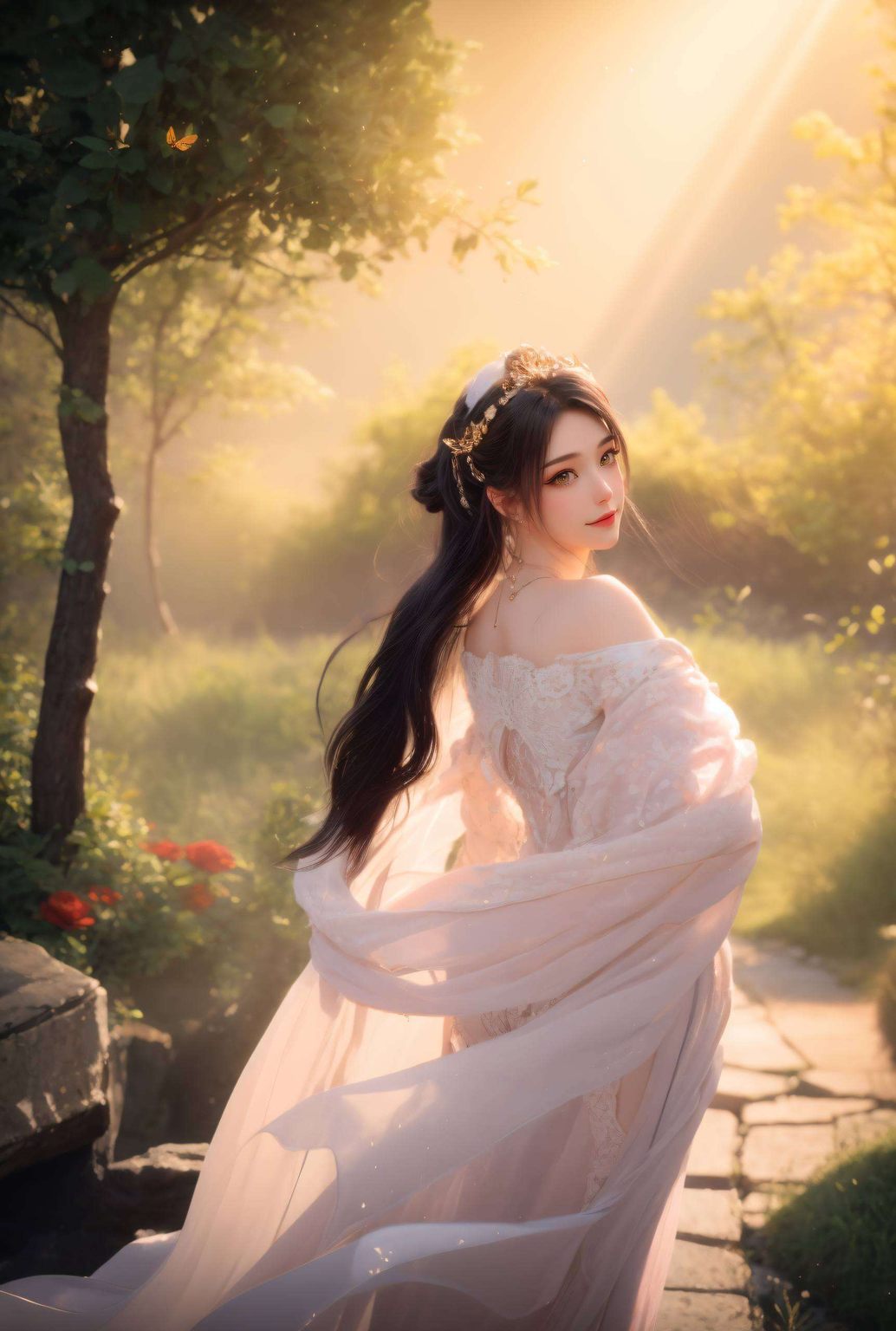 如今长大了！高清壁纸中的她是时候为您的iPad换上这款美得让人忍不住偷笑的南宫夕儿壁纸