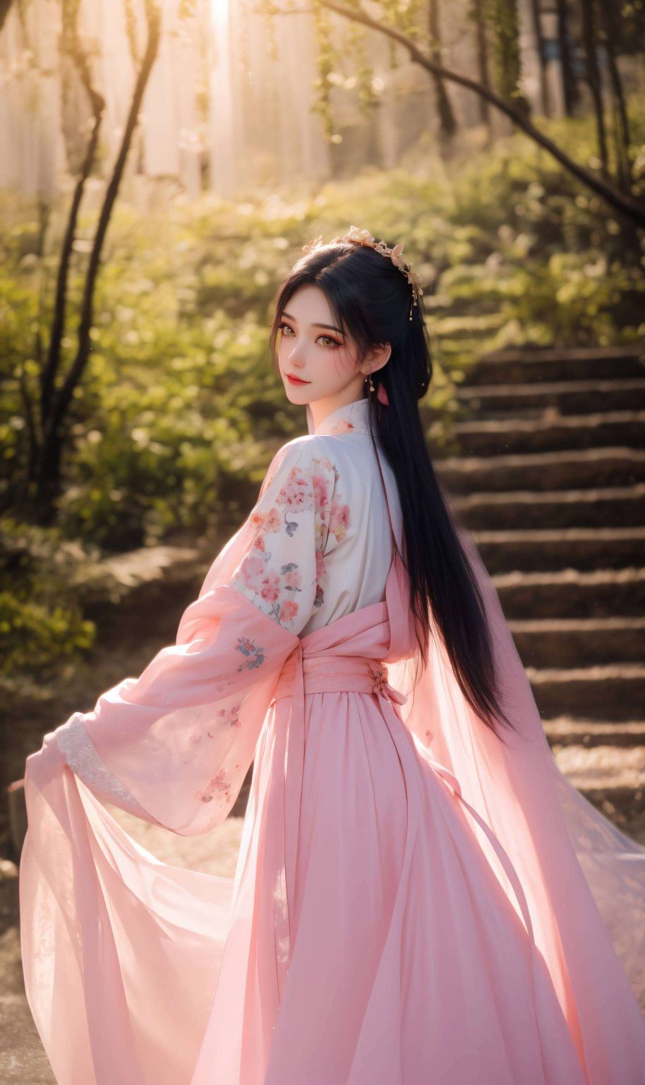 成为了无数动漫迷心中的女神这款壁纸中