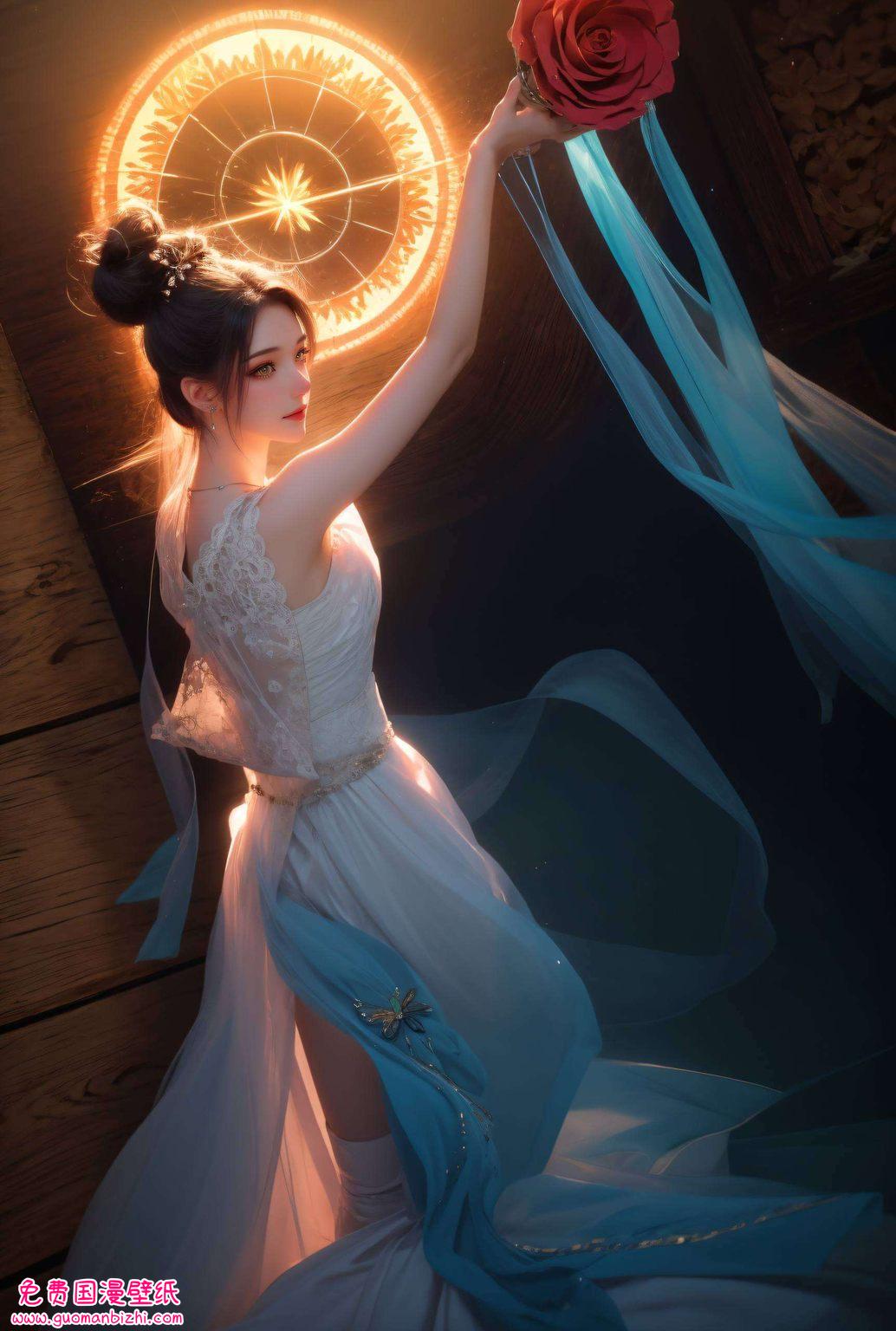 嘿就像是玄幻世界里的一抹亮色
