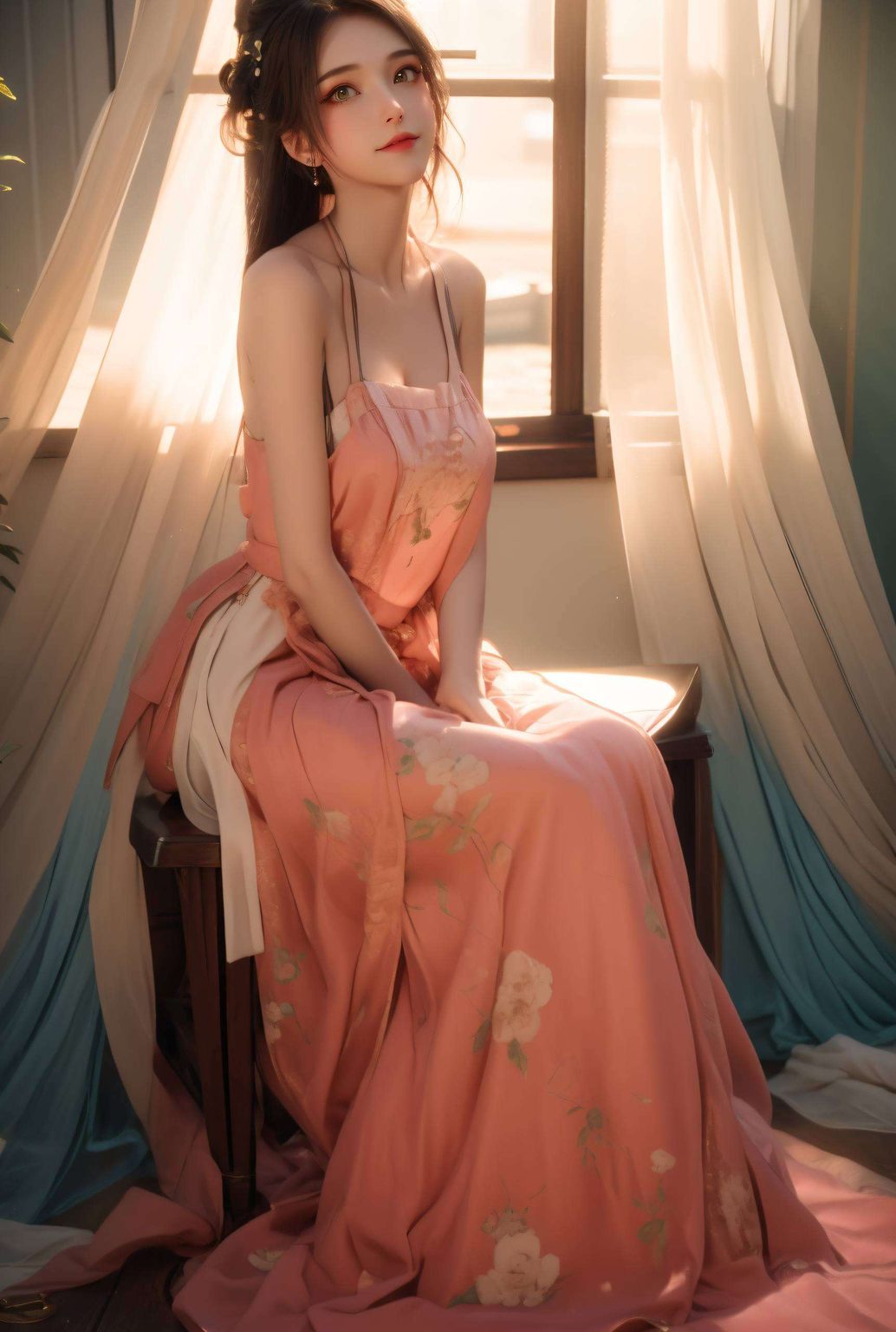 细腻的笔触勾勒出她的婉约之美南宫夕儿的身影如同一抹绚烂的晚霞