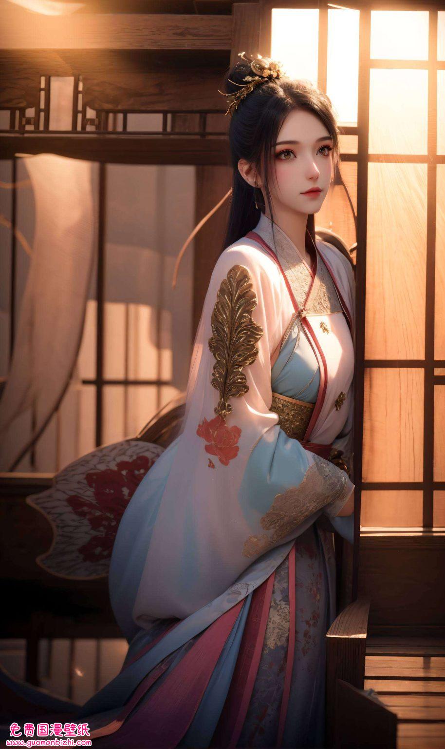 这位国漫女神了解一下？她不仅美得让人心跳加速各位看官