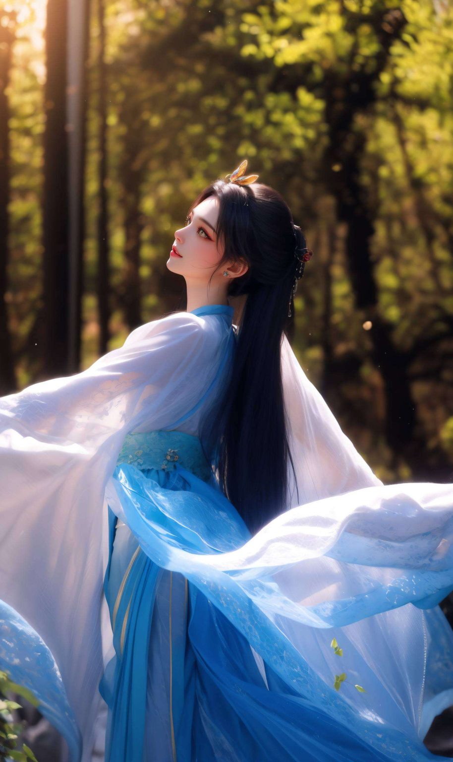 她是国漫中那位令人叹为观止的女神让人在动漫的世界里