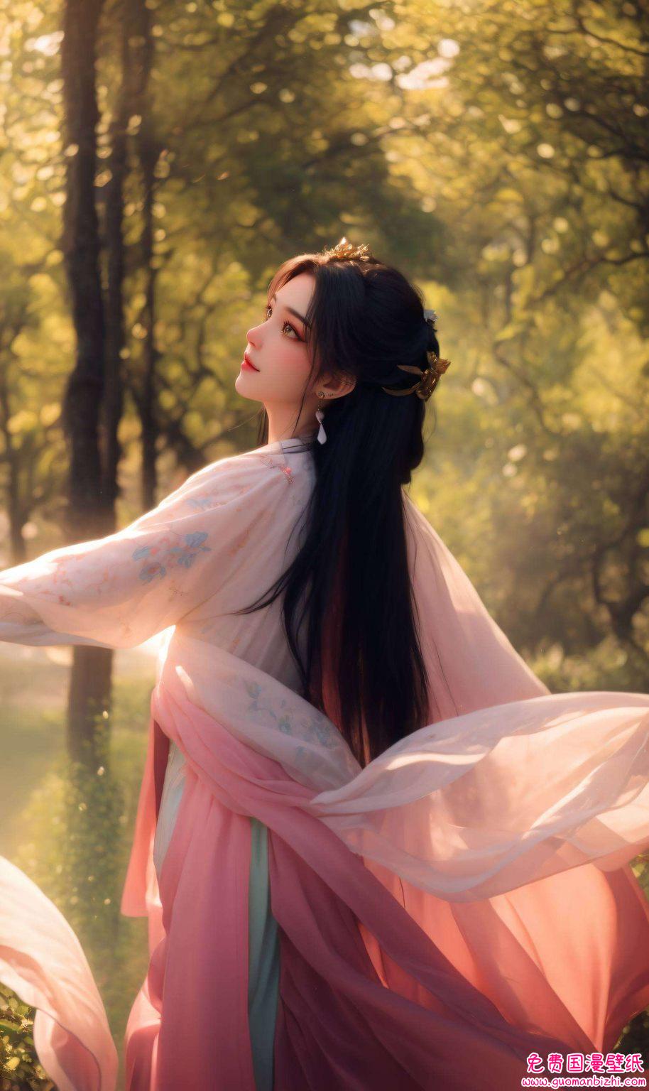 仿佛能感受到她体内流淌的玄幻气息她是国漫女神的代表