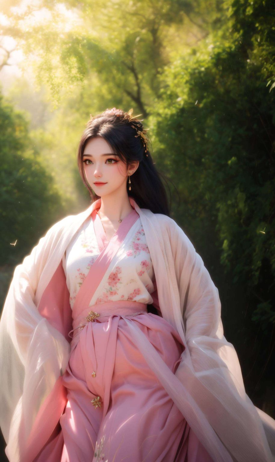 还有点小调皮呢！快来看看这1920x1080的完美尺寸都能让人沉醉在梦幻般的国漫世界之中