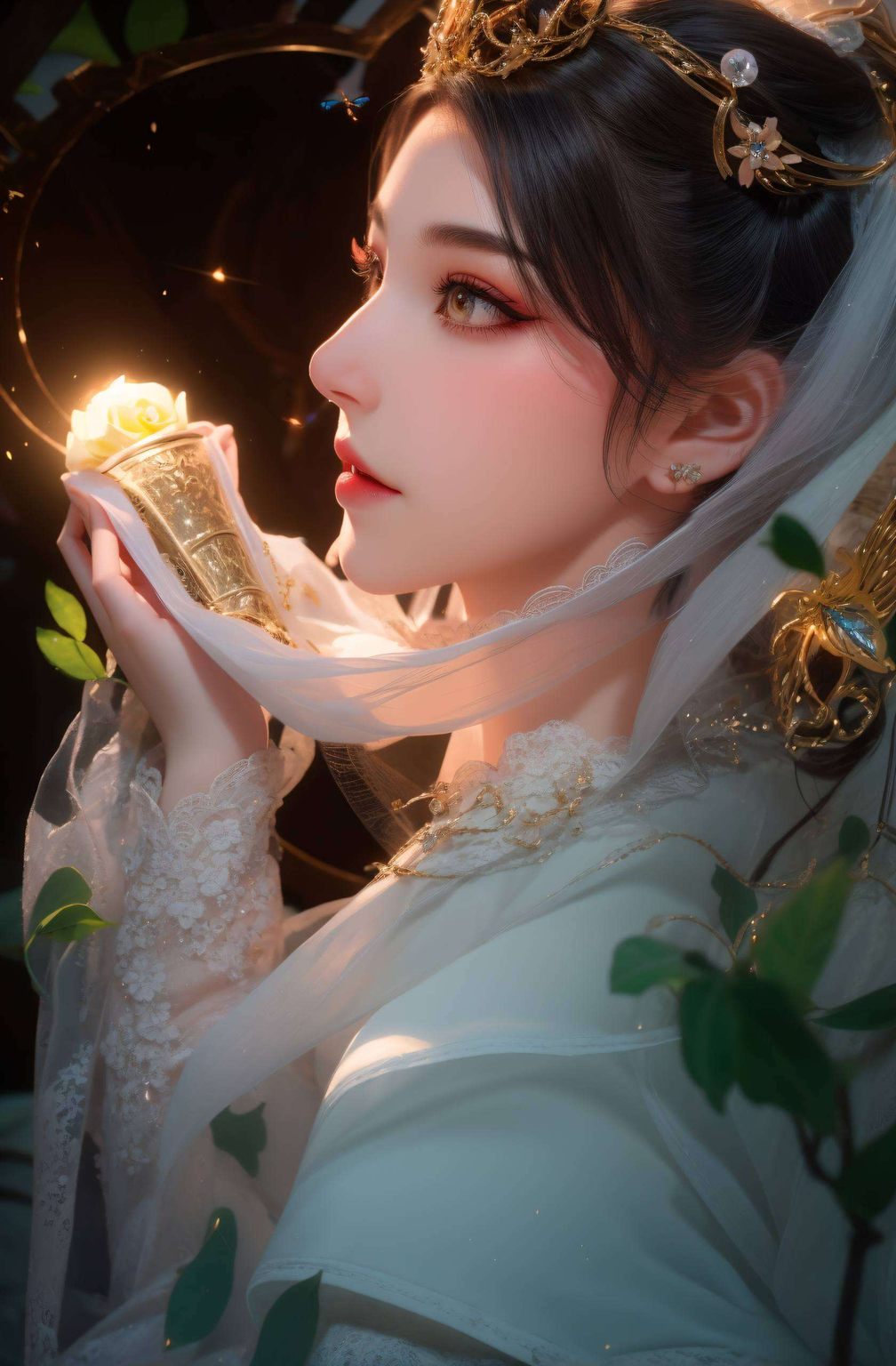 这位国漫美女以其独特的玄幻气质
