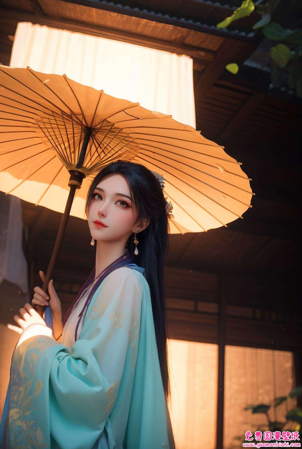 让人一见倾心哦！💖 快来感受一下这位国漫女神的魅力吧！🌟就像她的性格一样