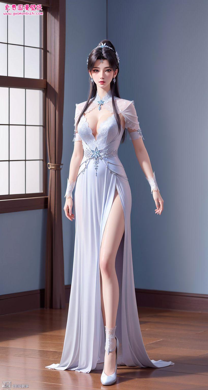 更是国漫美女与玄幻元素的完美融合从细腻的笔触到饱和的色彩