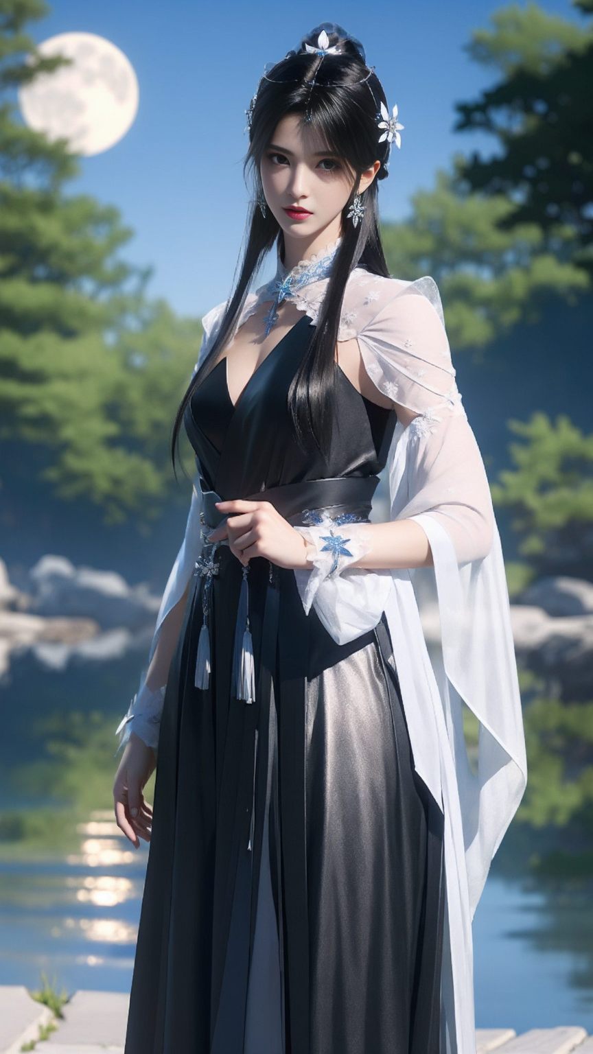 夏倾月我们将这位国漫女神的倩影