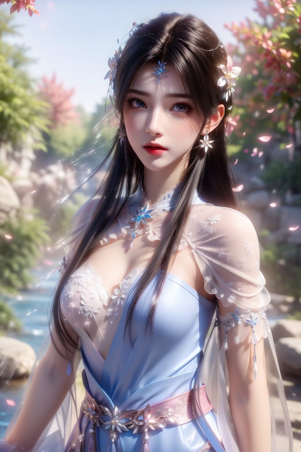 夏倾月IPAI壁纸她那翩翩如仙的国漫之美