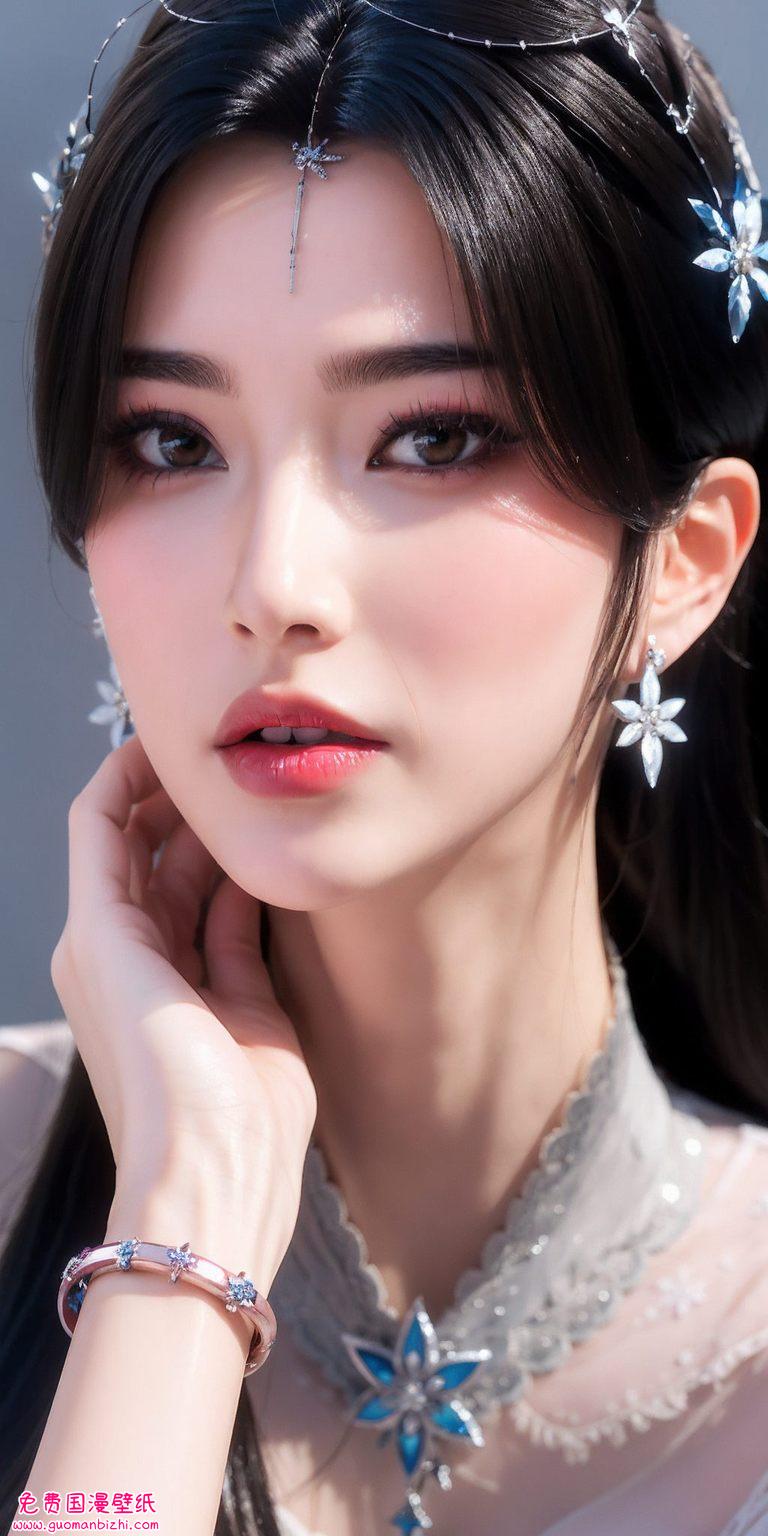 那如月光般清冷的女子美得让人感叹人生如梦