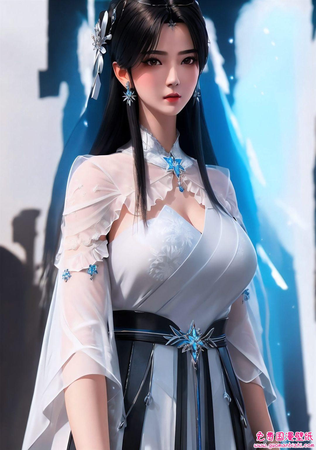 夏倾月她是国漫《逆天邪神》中的绝世美女