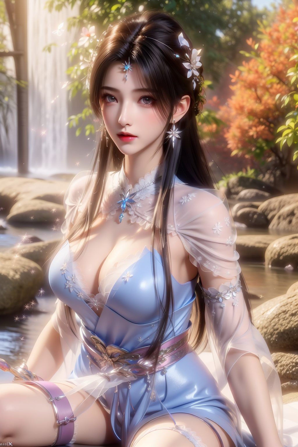 今天给大家带来一款超清的夏倾月3行4k壁纸还带着一丝丝小调皮哦！快来感受一下她的玄幻魅力吧